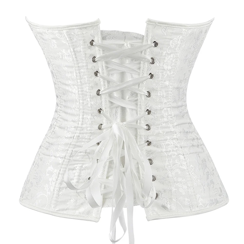 Women's Corset Sexy Bustier Corset Top Corset for Slimming Plus Size Vintage Lace Up Lingerie Women's Corset Sexy Bustier Corset Top Corset for Slimming Plus Size Vintage Lace Up Lingerie