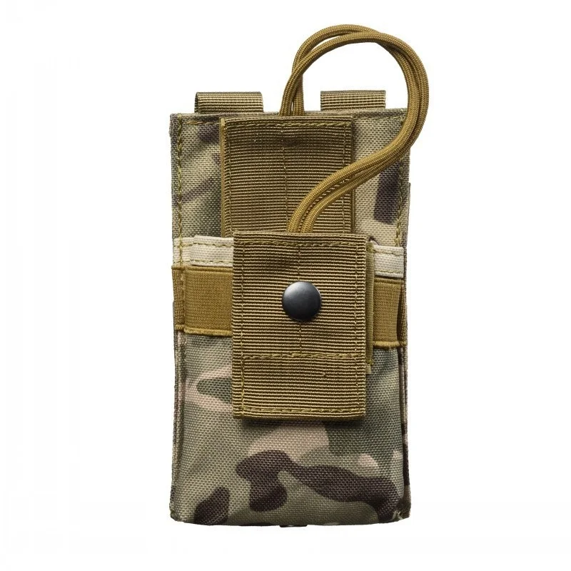Тактическая поясная сумка с системой Molle для радио военный охотничий органайзер