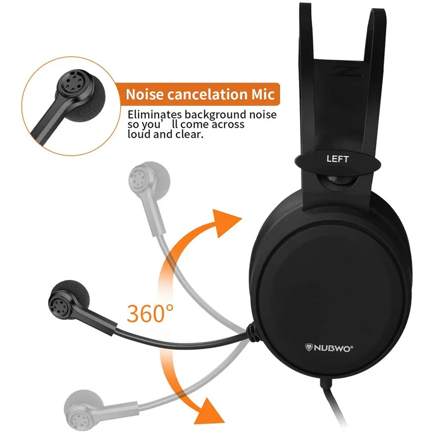 Xiberia NUBWO N2/N7/N12 PS4 гарнитура Игровые наушники Стереогарнитура Bass ПК Наушники с