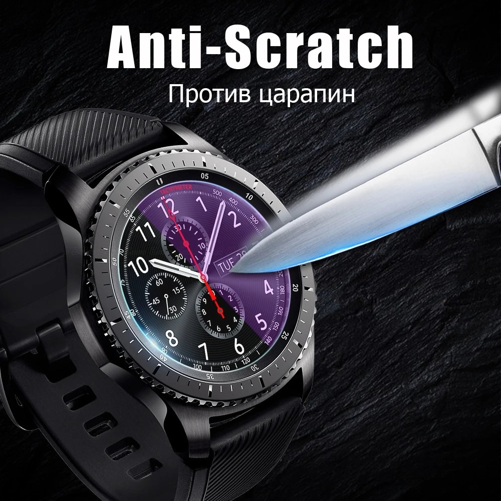 9H 2.5D прозрачное закаленное стекло для Samsung Galaxy Smart Watch Watch3 3 41 мм 45 46 42 Gear S3 S2 LTE 3G