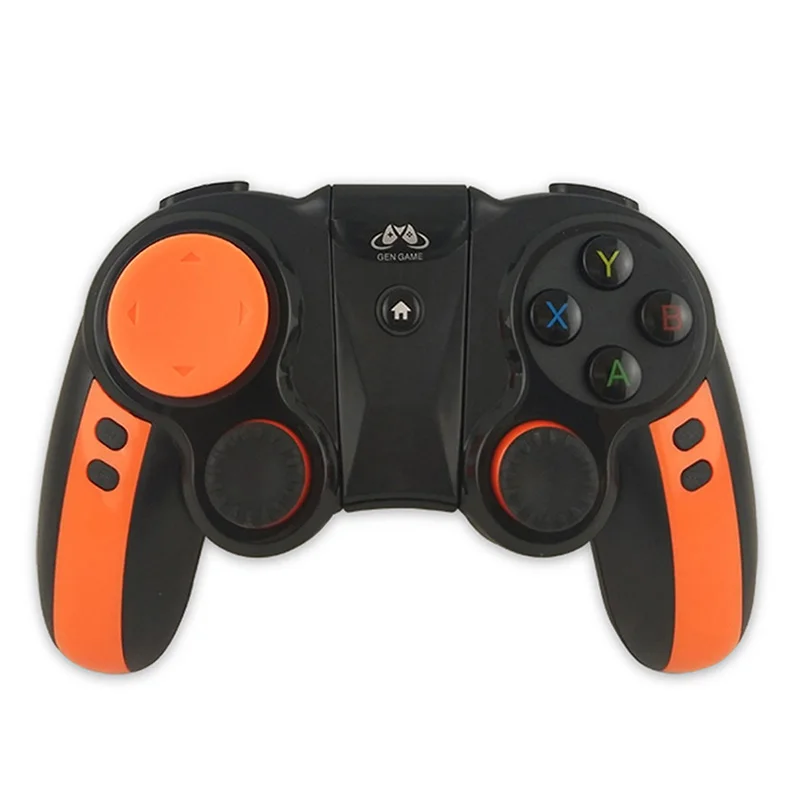 Gamepad Унив. Игровой S8 геймпады-2 в 1 с держателем смарт Беспроводной джойстика Bluetooth игровой Управление; Модернизированный пульт дистанционного Управление для ПК чехол для телефона - Цвет: Gamepad
