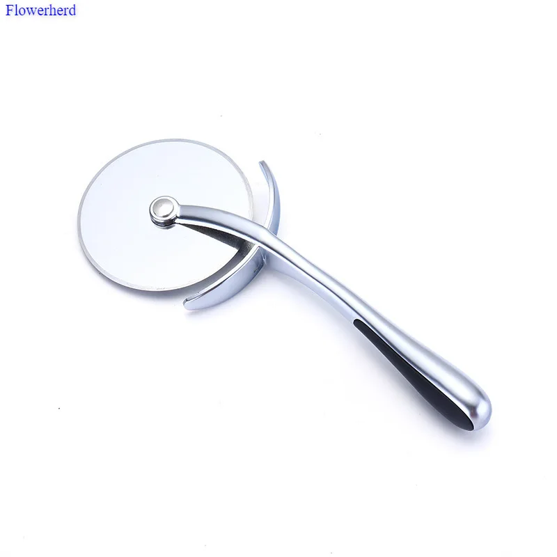 

Zinc Alloy Roller Pizza Knife Baking Tools Kitchen Knife Portable Bread Pizza Cutter Kitchen Accessories
