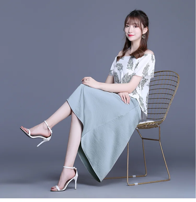 Корейские повседневные юбки женская шелковая юбка женская элегантная женская атласная Офисная Женская высокая талия плюс размер Облегающая Юбка Faldas Mujer Moda