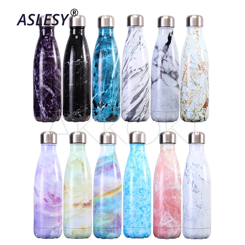 500ML Customized Water Bottle For Thermos Stainless Steel