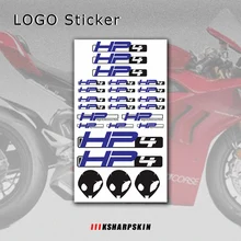 New Motorcycle Stickers Body Reflective Waterproof Body fuel tank logo sticker Kit set For BMW HP4 hp 4 sign decal H P 4