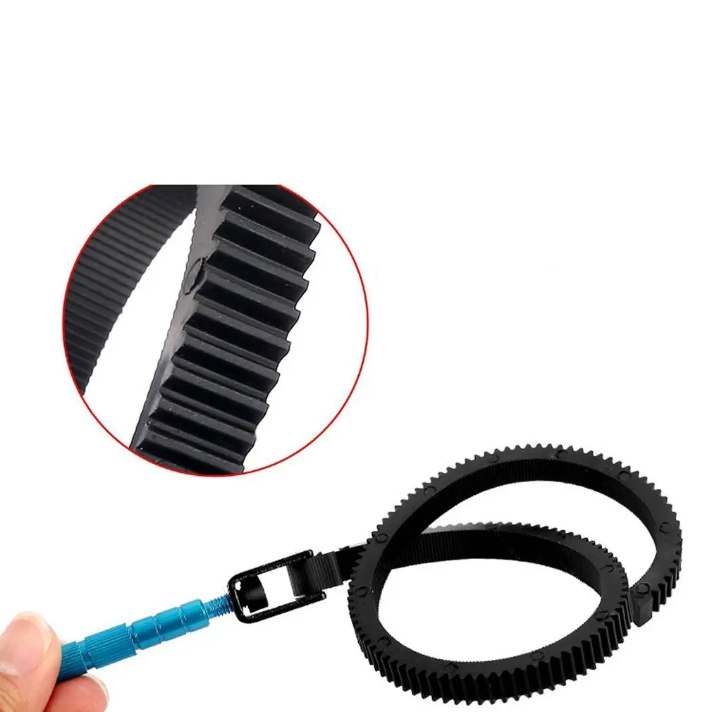 1pc For SLR DSLR Camera Accessories Adjustable Rubber Follow Focus Gear Ring Belt 49mm to 82mm Grip for DSLR Camcorder Camera
