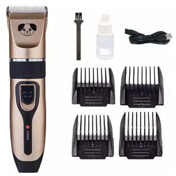 

Professional Electric Pet Hair Clippers Dog Fur Trimmer Grooming Hairdresser Kit Rechargeable Cordless Haircut Machine