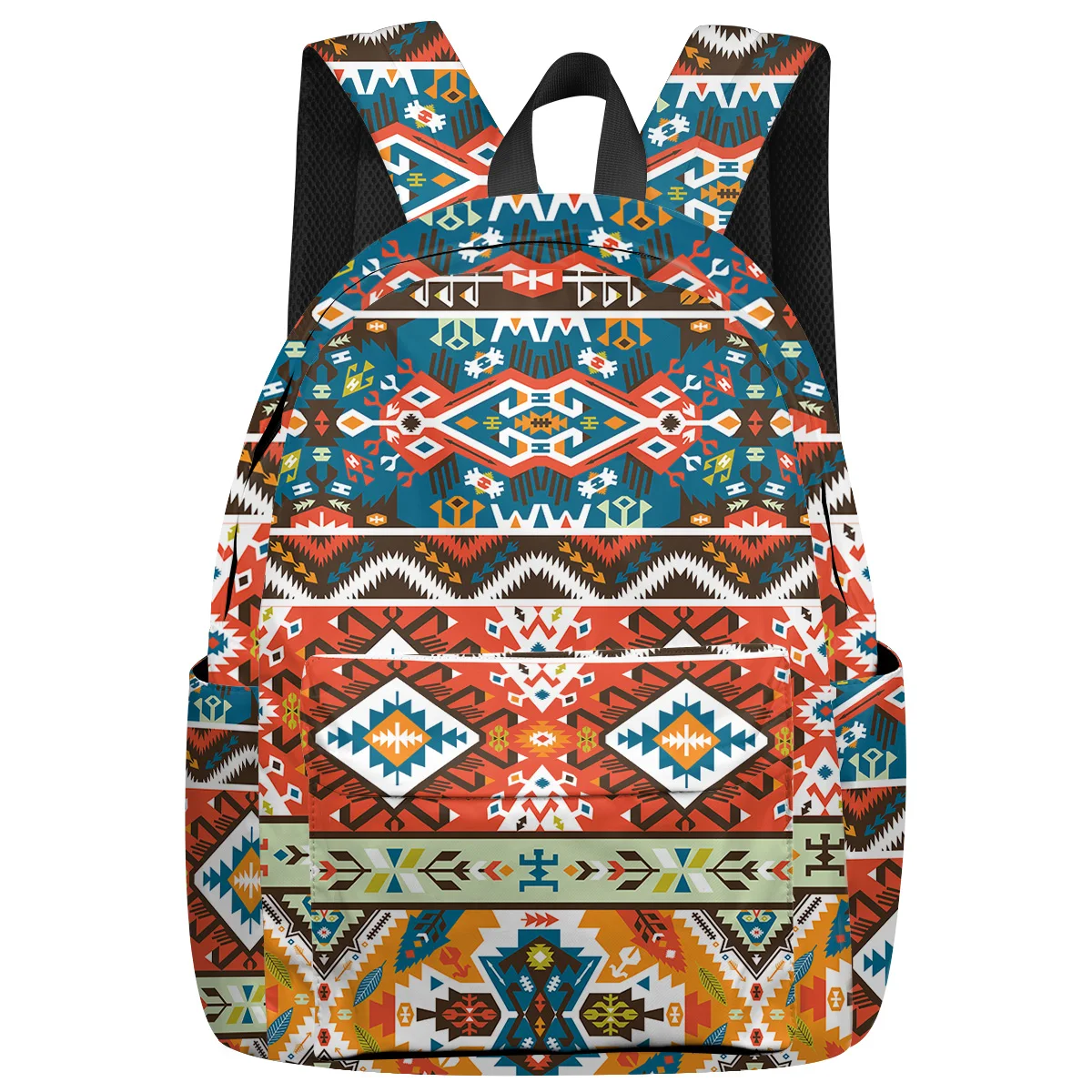 

WHEREISART Nawattle Tribe Backpacks Tactical Backpacks Scratch-Resistant Shoes Compartment Computer Backpack School Book Bags