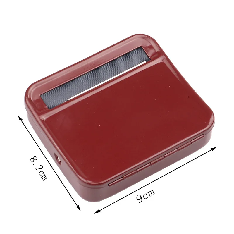 Metallic Automatic Tobacco Rolling Machine Box - Multi-Colored Cigarette Maker