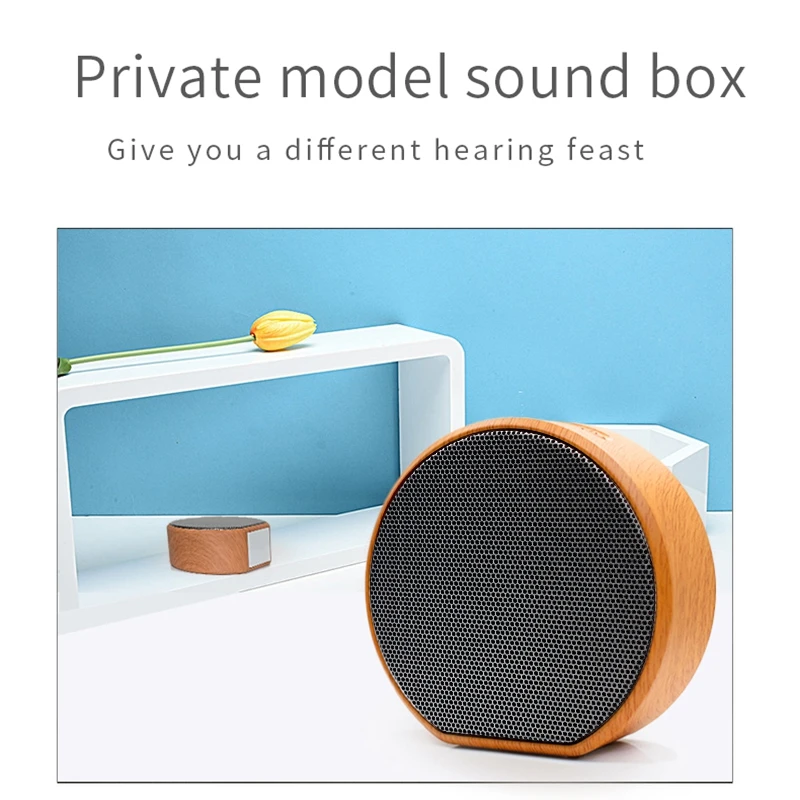 Деревянные зерна беспроводной Bluetooth динамик громкий динамик звуковая система