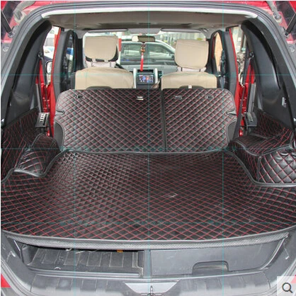 Специальные коврики для багажника Nissan X-trail T31 5 мест 2013-2007 водонепроницаемые XTRAIL
