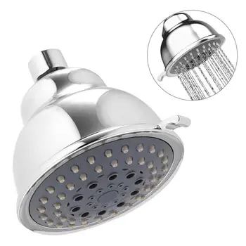 

Concealed 4 Inch Fixed Shower Head High Pressure Shower Heads 5 Settings