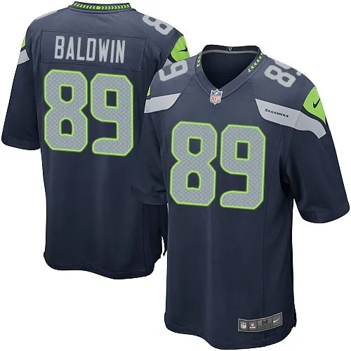 Коричневый Мужские футбольные майки Seattle Shaquem Griffin Russell Wilson Bobby Wagner Doug Baldwin - Цвет: Коричневый