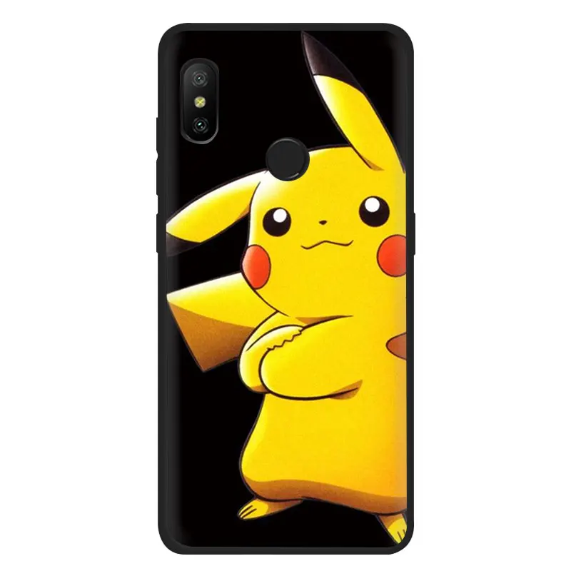 B5 EWAU Пикачу силиконовый чехол для телефона для Xiaomi Redmi 8A 4A 4X5 плюс 5A 6 pro 6A 7 7A S2 GO K20 pro - Цвет: B5
