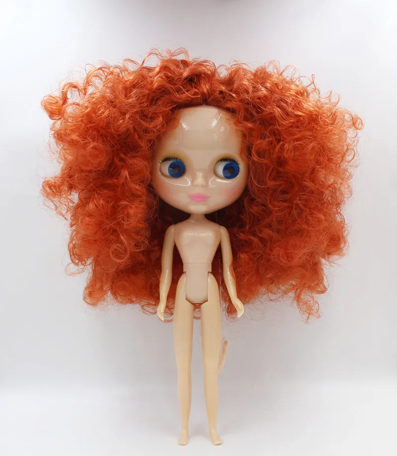 Специальная, Blyth doll, 19 шарнирных кукла тела и 7 шарнирных кукла тела, Обнаженная кукла, может изменить цвет тела и волосы, серия 52 - Цвет: T06