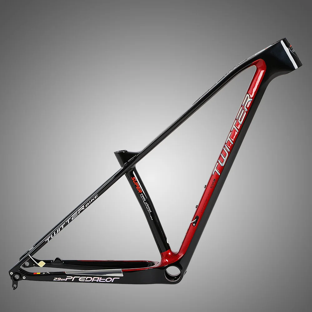 

Piebald Special Predator Cut Color Carbon Mountain Support with DT-by-Wire Gas Fork Pressure Shock Absorbers
