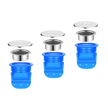 

Bathroom odor-proof leak core Household washing machine drain pipe inner silicone core kitchen seal ring sewer