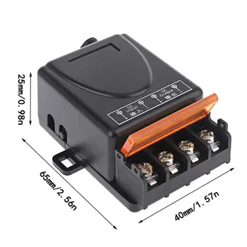 

DC9-85V 2CH Wireless Remote Control Relay Switch Receiver Transmitter for Door 67JA