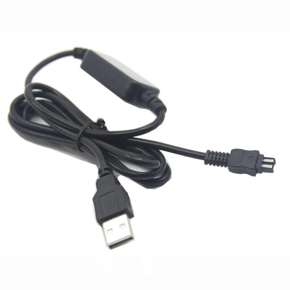 USB Charging Cable AC-L200 AC-L25A Power Bank USB Charger Cable for Sony Cyber-Shot Camera DSC-HX100 HDR-CX105 FDR-AX40 AX45 AX33 NEX-VG900 DVD7 charging cable