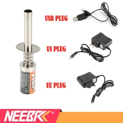 1.2V 1800mAh Rechargeable Nitro Starter Glow Plug lighter With Charger for HSP RedCat Nitro Gas Engine Power 1/8 1/10 RC Car