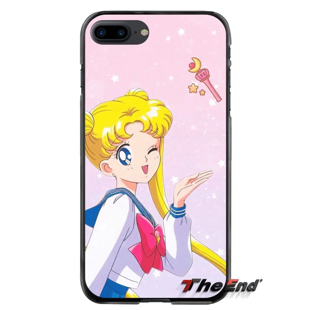 Модный мультяшный Сейлор Мун для девочек huawei P7 P8 P9 P10 Lite Plus Honor 5C 6 4X 5X mate 8 7 9 Аксессуары Чехол - Цвет: images 6