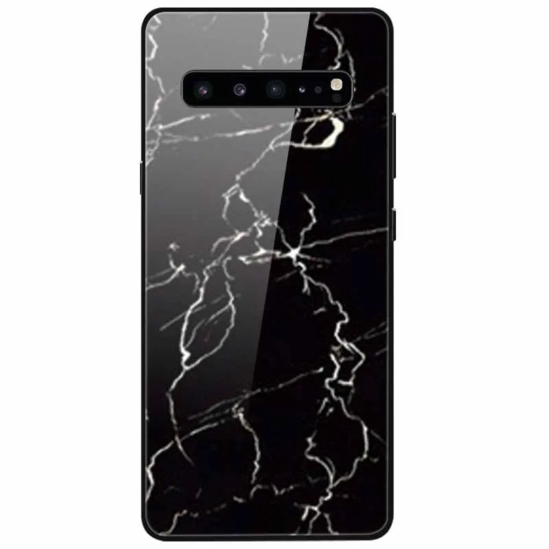 For Samsung S10 Case Tempered Glass hard shockproof cover For Samsung Galaxy S10 Plus / S10e Funda S10+ S10Plus S 10 Funda Coque kawaii phone cases samsung Cases For Samsung