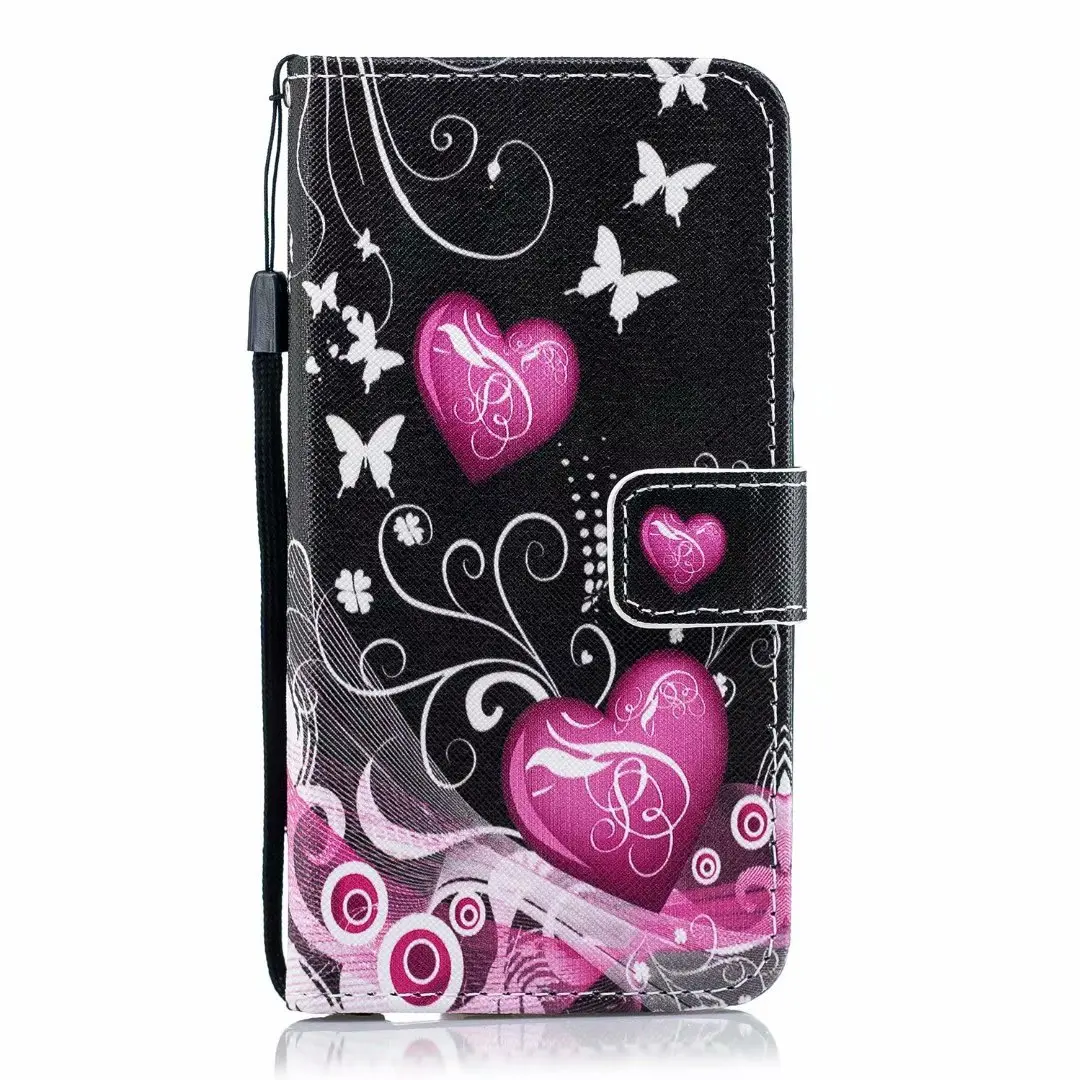 waterproof case for huawei Fashion Rose Leather Flip Cover For Huawei Honor 8A 8S 8C 8X 10i 20 10 Lite P30 P20 7C 7A Pro Y9 Y5 2018 Y7 Y6 2019 Wallet Case waterproof case for huawei Cases For Huawei