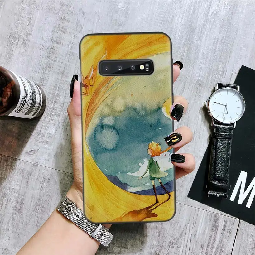 BA205-5 Черный чехол для телефона Little Prince для samsung Galaxy S10+ Plus Lite Note 10 9 8 S9 S8 J4 J6+ Plus S7 S6 Edge Capa - Цвет: BA205-5