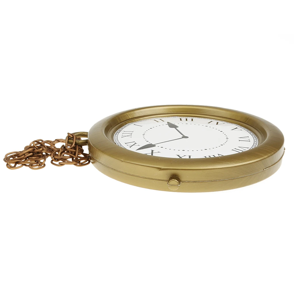 Vintage Rapper Necklace Clock Fancy Dress Costume Party Prop Decoration Vintage Rapper Necklace Clock Fancy Dress Costume Party Prop Decoration