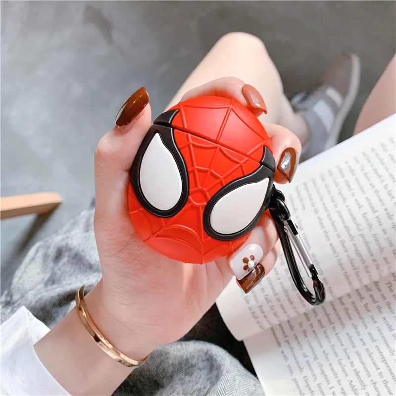 GJ0071 Чехол для Airpods 2, силиконовый чехол для Apple Airpods, чехол для наушников 3D, Рождественский чехол для наушников - Цвет: GJ0071