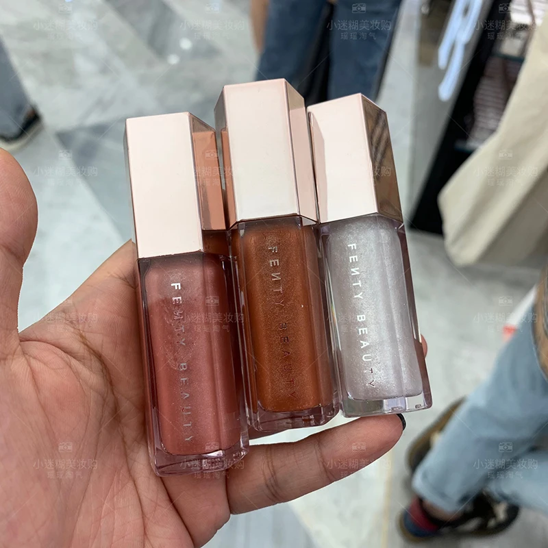 3 lipgloss set Rihanna PRO FILT'R мягкий матовый Жидкий тональный крем Полное покрытие идеальный 2в1 тональный крем 30 мл ваш от 36 цветов - Цвет: 3 lipgloss set