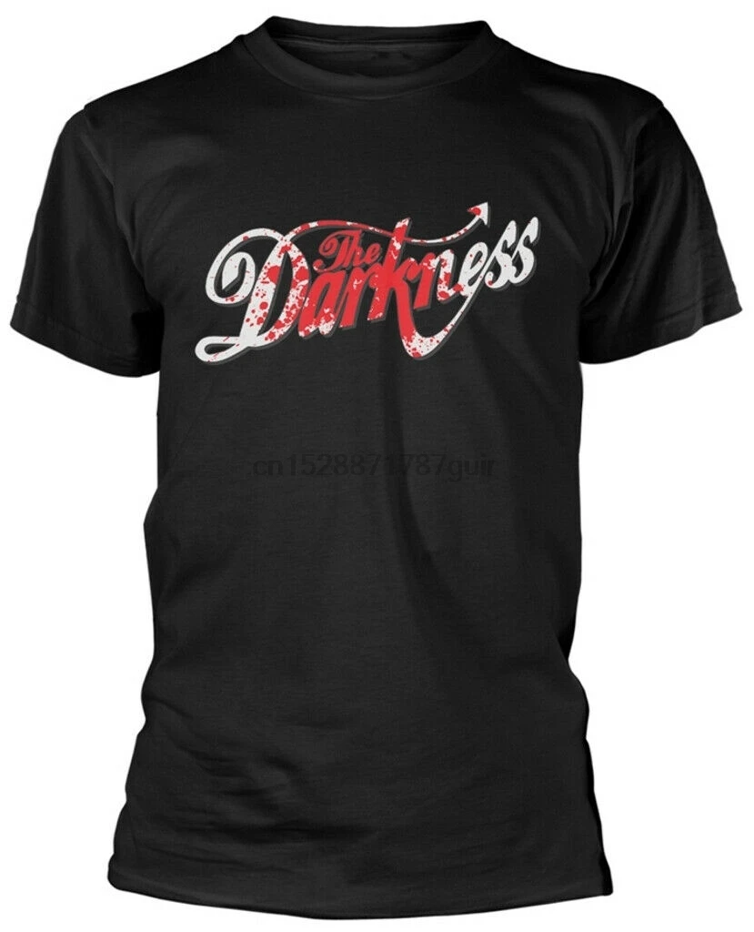 Футболка с логотипом The Darkness platter-новый официальный! | Мужская одежда