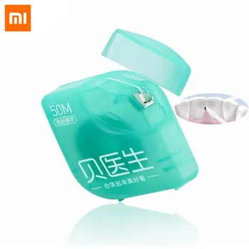 

Xiomi DR.Bei Dental Floss Portable Picks Teeth Toothpicks Stick Oral Care xaomi 50pcs/box for Men Women Family xiami 50m/box