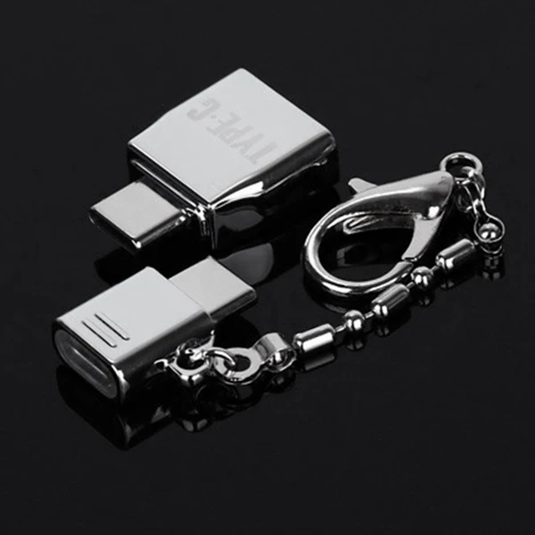 Набор адаптеров для ключей Type C OTG Micro USB и конвертер синхронизации данных зарядный