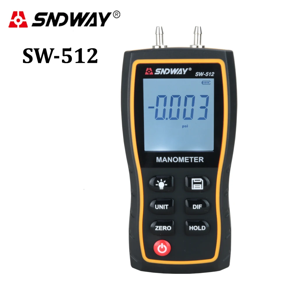 

Digital Manometer Air Pressure Gauge 11 Unit Vacuum Pressure Gauges Differential Natural Gas Pressure Gauge Meter Measurement