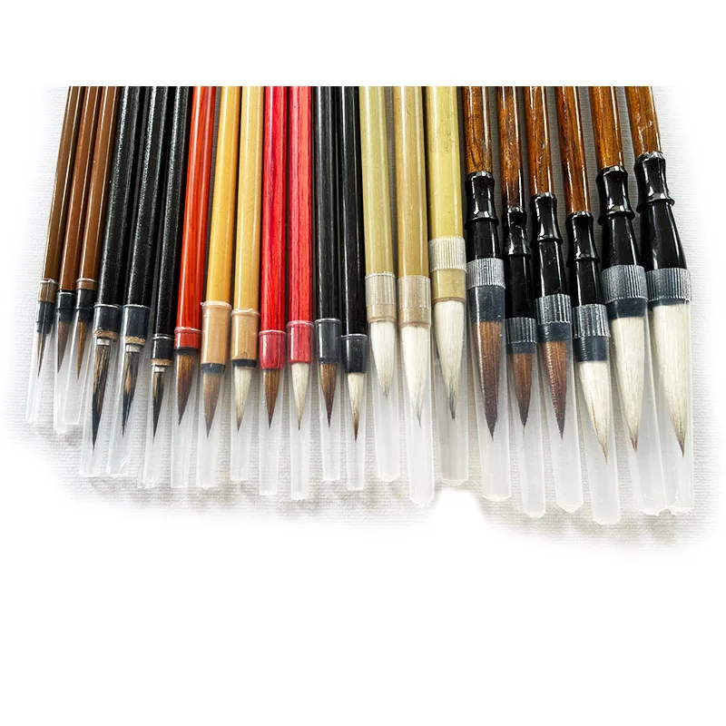 Calligraphy Chinese Traditional Calligraphy Set Brush Landscape Painting Brush Weasel Hair Pen Writing Set for Students