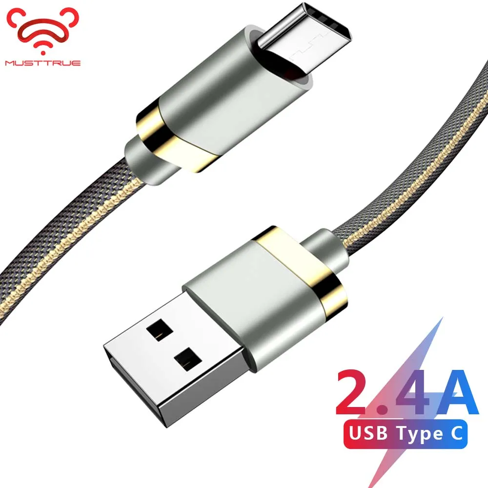 Us 1 75 50 Off Afy 2 4a Usb Type C Cable 1m 4 Color Fast Charger Wire For Samsung S9 S8 Huawei P9 P10 Usb C Charging Cable Denim Wire Data