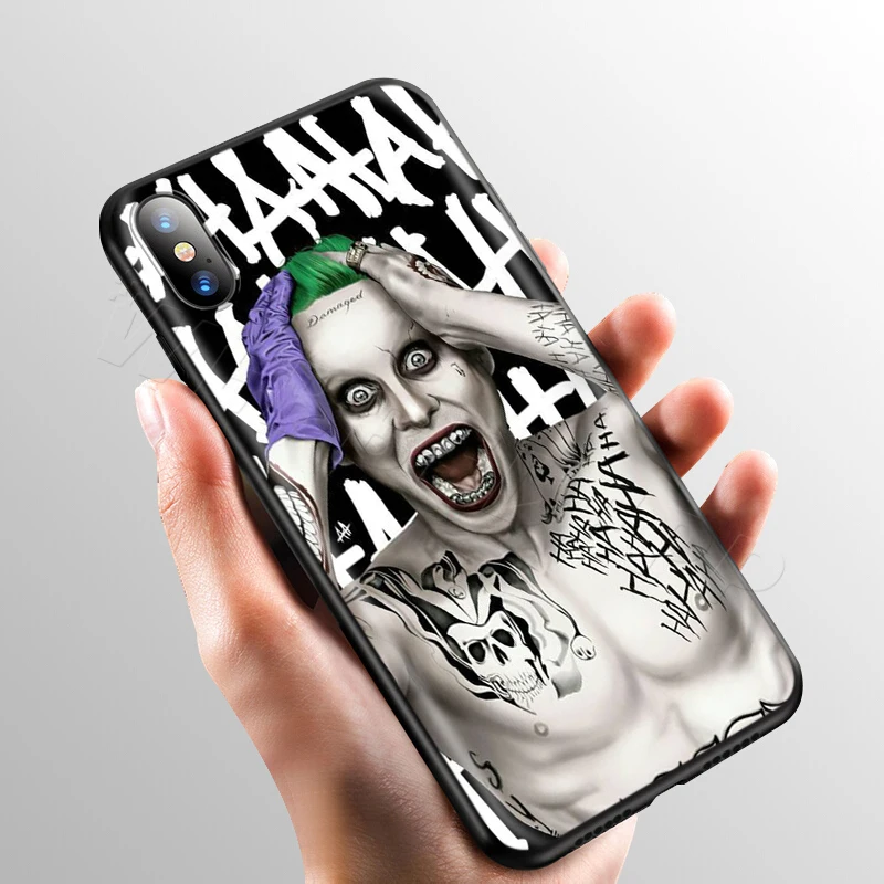 Чехол Webbedepp Joker для Apple iPhone 11 Pro XS Max XR X 8 7 6 6S Plus 5 5S SE - Цвет: 5