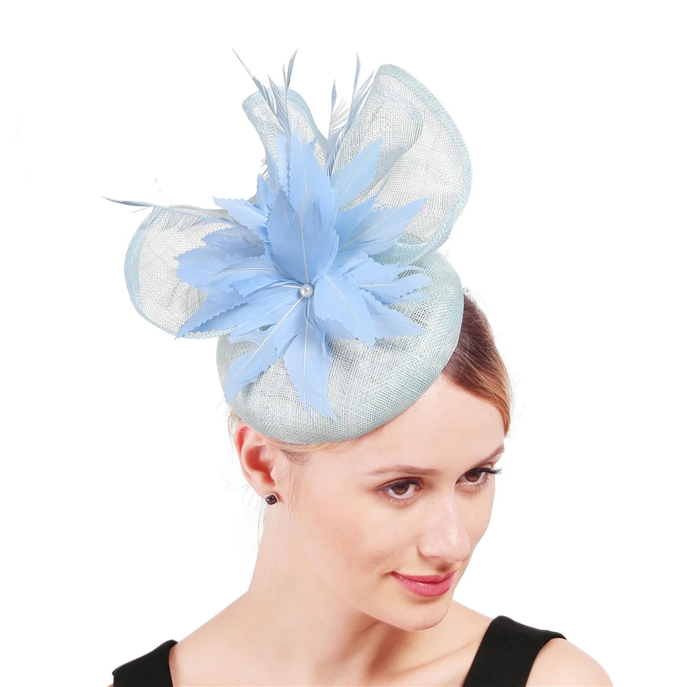 pale blue fascinator amazon,Save up to