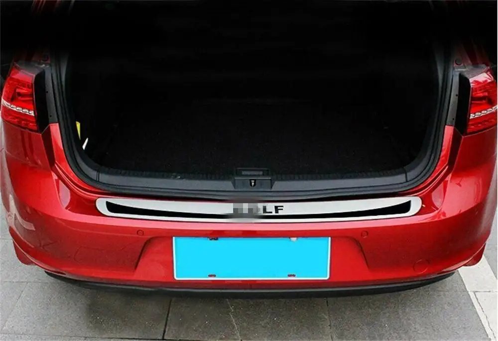 Подходит для VolkswagenGOLF 6 MK6 2009-2012 стальной протектор заднего бампера Накладка на порог