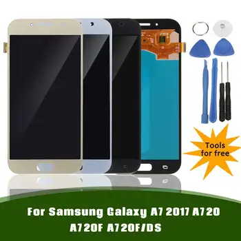 

For Samsung for Galaxy A7 2017 A720 A720F A720F/DS LCD Touch Screen Digitizer Assembly With Tools Phone Replacement