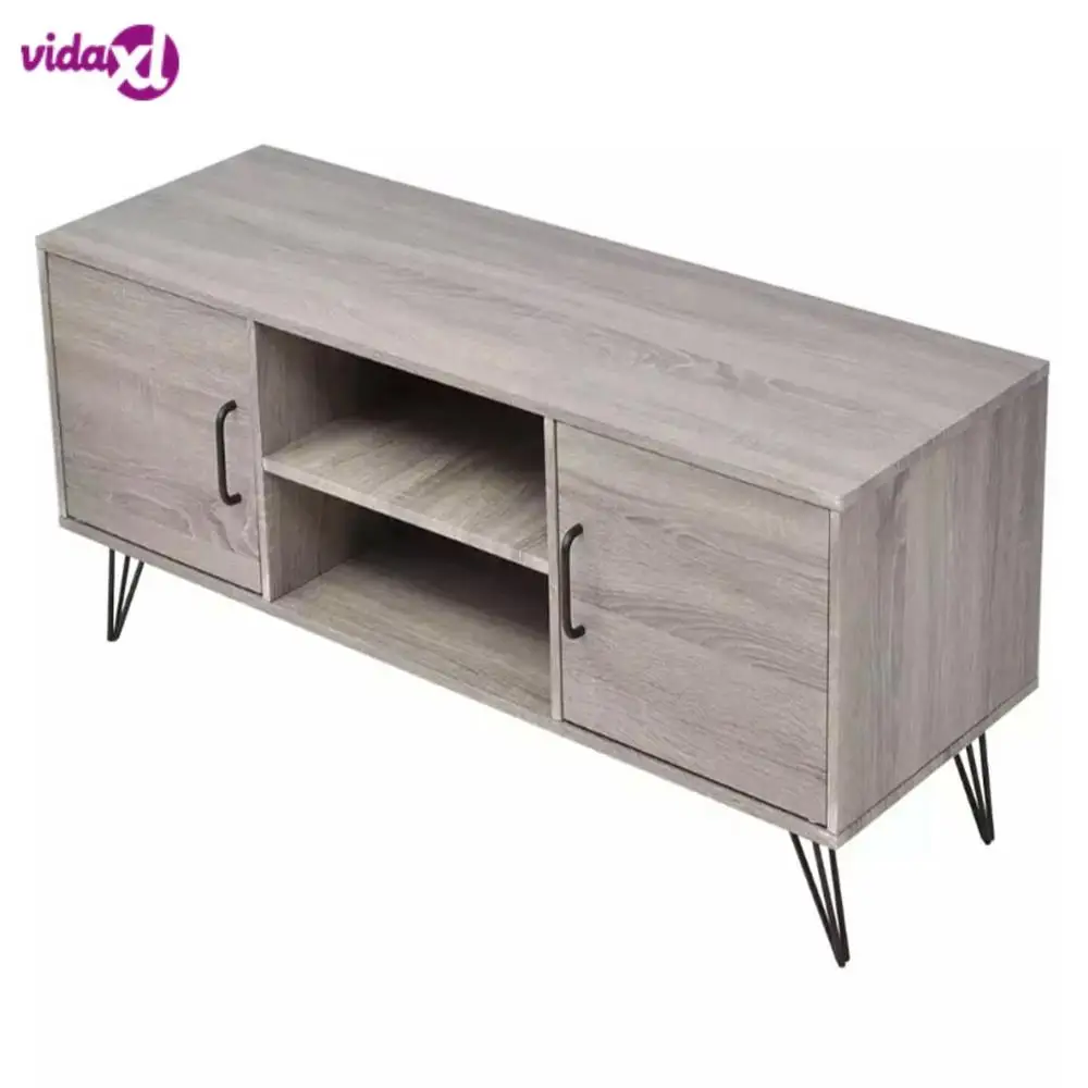  vidaXL Modern TV Stand TV Table Cabinet Home Media Entertainment Console Stand For Flat Panel Livin