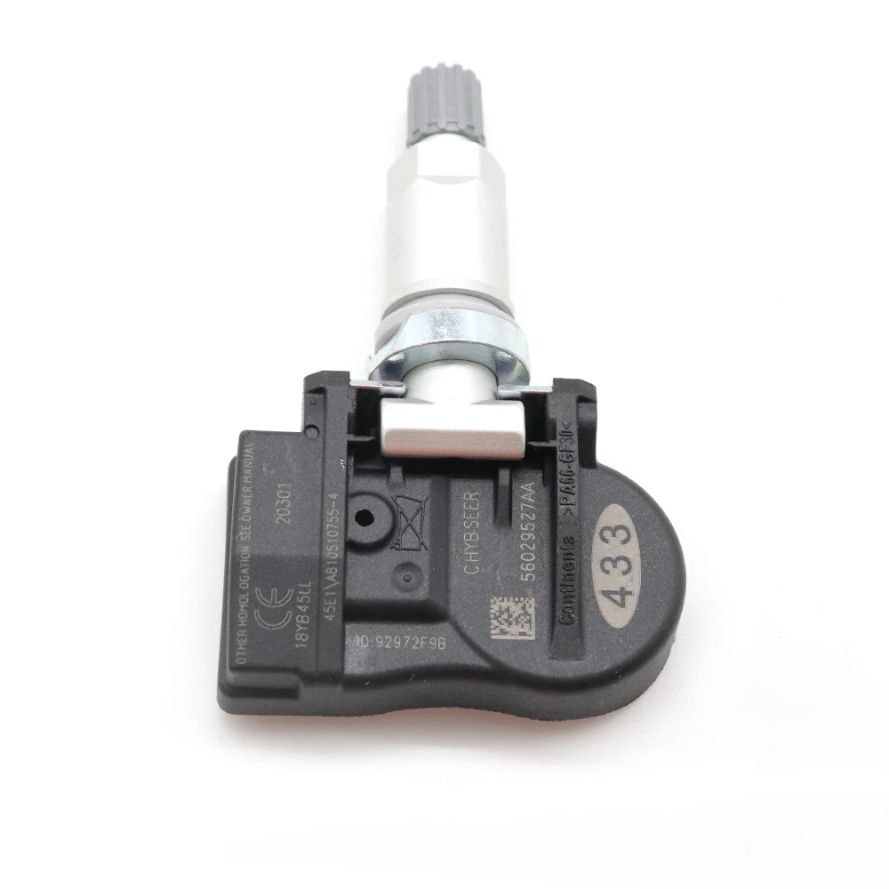 ڵ TPMS Ÿ̾ з  ͸ ý, ũ̽ 200 긵   ׷ ĳ , 56029527AA, 433Mhz