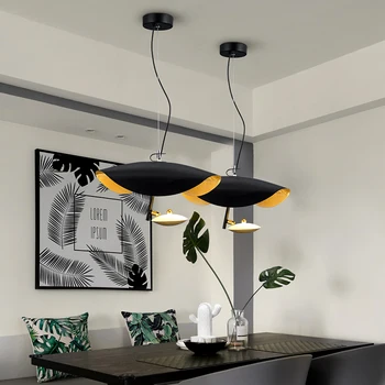 

Nordic Minimalist Iron Pendant Lights LED Pendant Lighting Living Room Dining Kitchen Bedroom Cafe Loft Home Decor Hanging Lamp