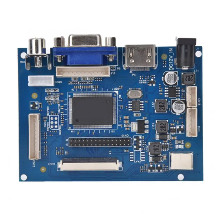 ЖК-плата контроллера HDMI+ VGA+ AV ЖК-плата контроллера AT070TN92 AT070TN90 AT070TN94 50Pin 800x480 экран