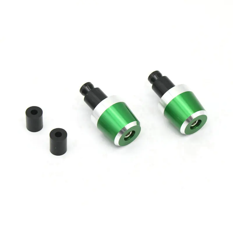 Зеленый Motorcycle Handlebar Counterweight Slider Handlebar End Grips plug For Suzuki BK1300 GSR400 GSR600 GSR750 GSX-S1000 GSX750 - Цвет: Зеленый