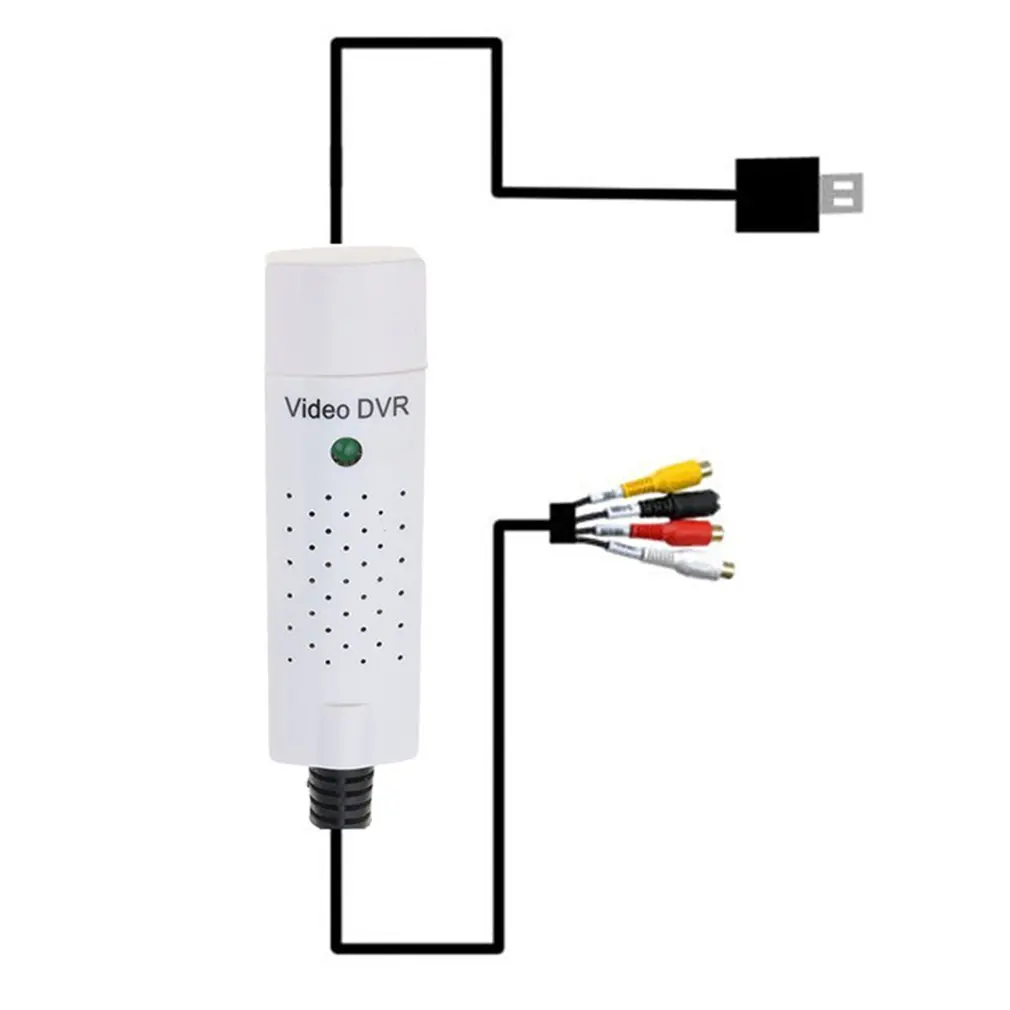 

USB Audio Video Capture Card hot sale for Easy to cap Adapter VHS To DVD Video Capture Converter Video DVR