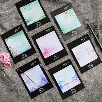 

Gufeng Scratch Pad Novelty Student Planner Stickers Cute Cartoon Sticky Notes N Times Posted Memo Sheets Kawaii School Supplies