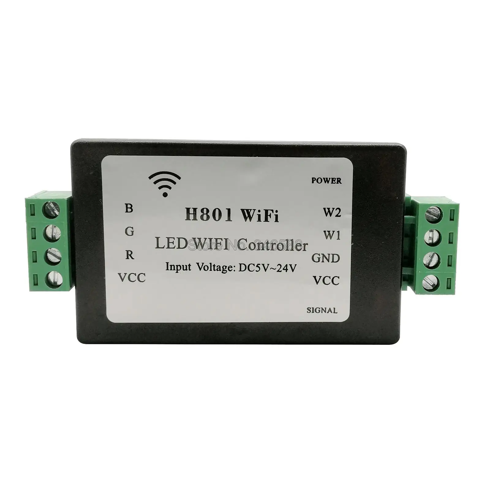 H801 Wifi Rgbw Led Controller H801wifi Led Strip Controller;dc5-24v  Input;4ch*4a Output Android Phone App Wlan Router Control - Rgb Controler -  AliExpress