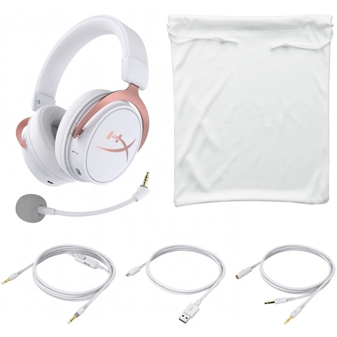 Гарнитура HyperX Cloud MIX проводная+Bluetooth 10 40000 Гц 40 Ом 106 дБ 2 микрофона черный|Наушники и